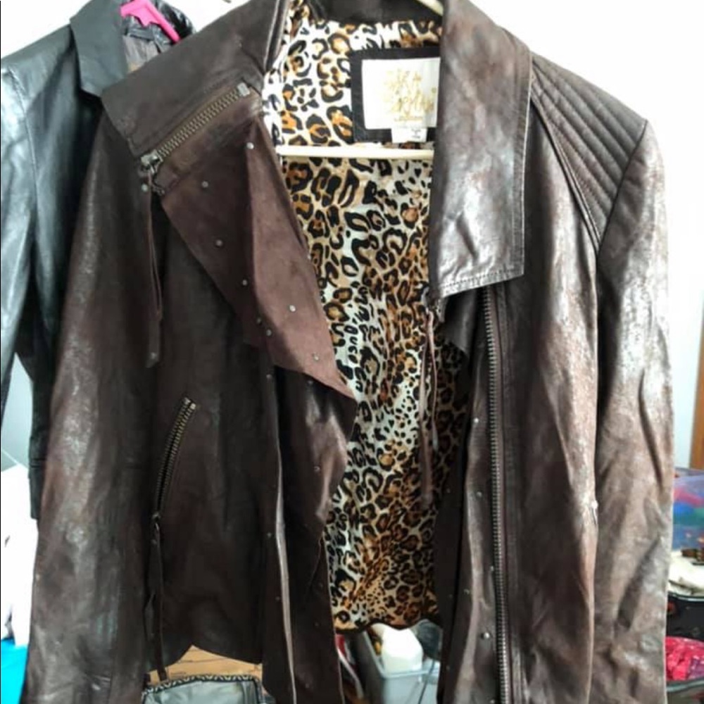 Sara Berman London Leather jacket S